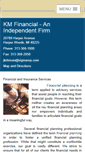 Mobile Screenshot of kmfinancialonline.com